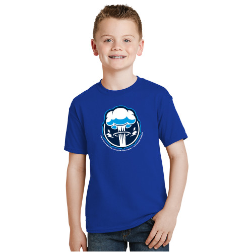  Youth Royal T Shirt - Sonic Boom Smoke