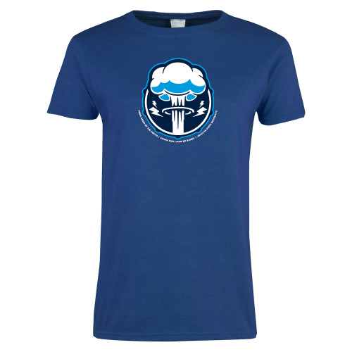  Womens Royal Short Sleeve Tee - Sonic Boom Smoke