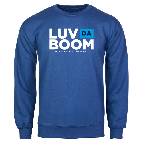  Royal Fleece Crew - Luv Da Boom