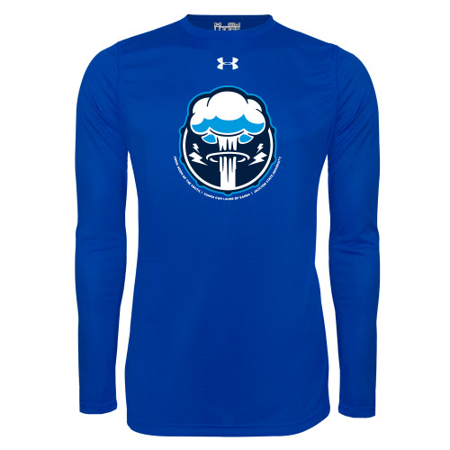  Under Armour Royal Long Sleeve Tech Tee - Sonic Boom Smoke