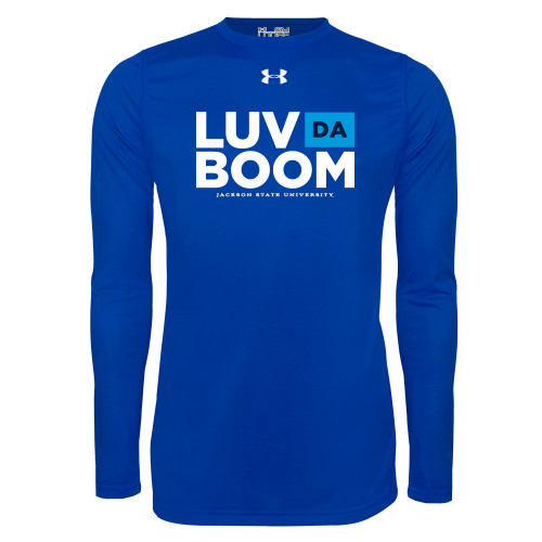  Under Armour Royal Long Sleeve Tech Tee - Luv Da Boom