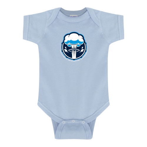  Light Blue Infant Onesie - Sonic Boom Smoke