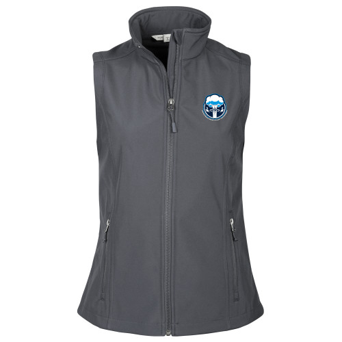  Womens Charcoal Core Softshell Vest - Sonic Boom Smoke