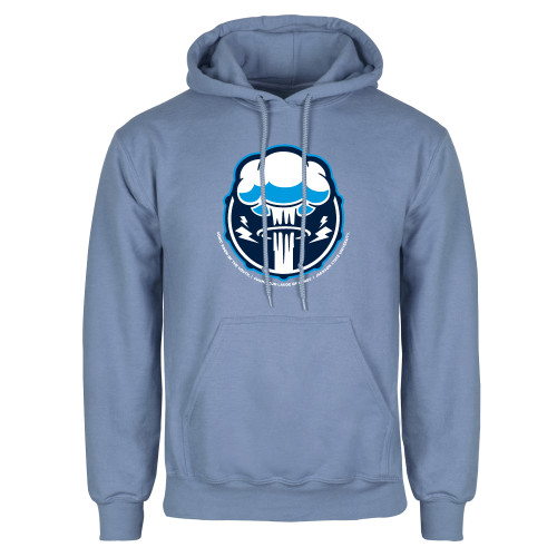  Light Blue Fleece Hoodie - Sonic Boom Smoke