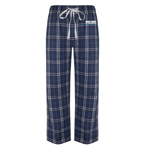  Navy/White Flannel Pajama Pant - Sonic Boom of the South