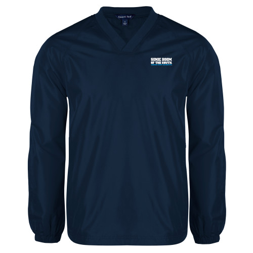  Navy V Neck Raglan Windshirt - Sonic Boom of the South