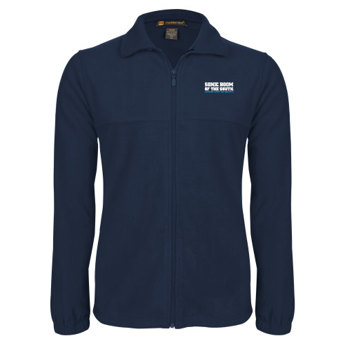  Navy Fleece Full Zip  Jacket - Sonic Boom of the South