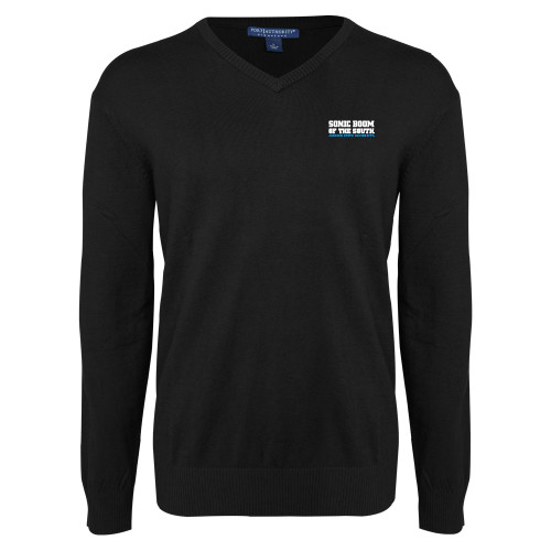  Black VNeck Sweater - Sonic Boom of the South