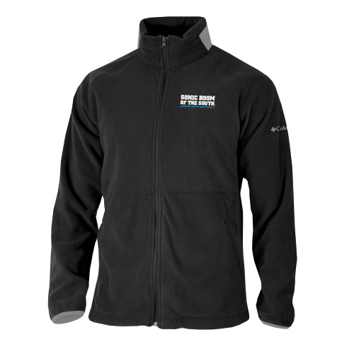  Columbia Black Everest Ridge Fleece Full Zip Jacket - Sonic Boom of the South