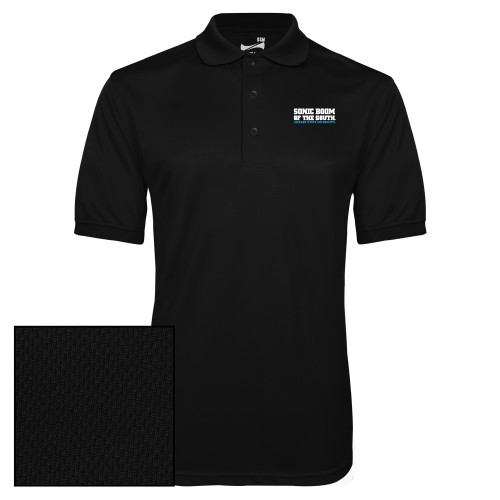  Black Dry Mesh Polo - Sonic Boom of the South