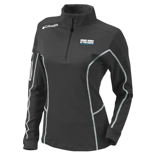 Columbia Womens Omni Wick Charcoal 1/4 Zip - Sonic Boom of the South