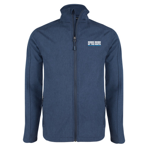  Navy Heather Softshell Jacket - Sonic Boom of the South