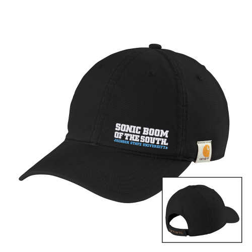  Carhartt Black Cotton Adjustable Canvas Hat - Sonic Boom of the South