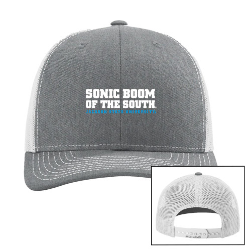  Richardson Heather Grey/Light Grey Trucker Hat - Sonic Boom of the South