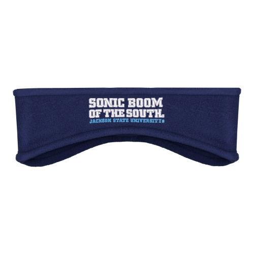  Navy Stretch Fleece Headband - Sonic Boom of the South