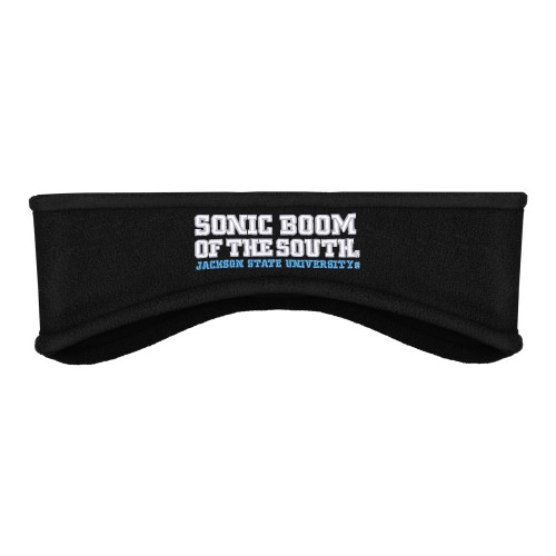  Black Stretch Fleece Headband - Sonic Boom of the South