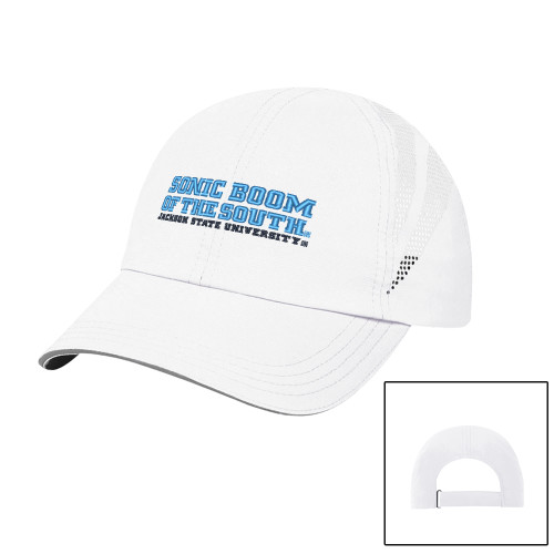  White Performance Cap - Sonic Boom of the South