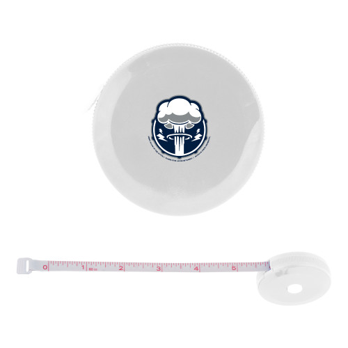  White Round Cloth 60 Inch Tape Measure - Skin