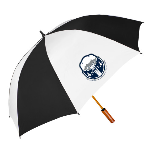  64 Inch Black/White Umbrella - Sonic Boom Smoke