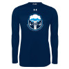Thumbnail image for  Under Armour Navy Long Sleeve Tech Tee