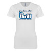 Thumbnail image for  Next Level Womens White Boyfriend Tee