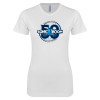 Thumbnail image for  Next Level Womens White Boyfriend Tee