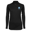 Thumbnail image for  Syntrel Womens Black Interlock 1/4 Zip