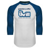 Thumbnail image for  White/Royal Raglan Baseball T Shirt