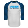 Thumbnail image for  White/Royal Raglan Baseball T Shirt