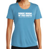 Thumbnail image for  Womens Light Blue Performance Short Sleeve Tee