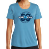 Thumbnail image for  Womens Light Blue Performance Short Sleeve Tee