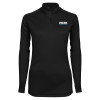 Thumbnail image for  Syntrel Womens Black Interlock 1/4 Zip