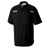 Thumbnail image for  Columbia Black Tamiami Performance Short Sleeve Shirt