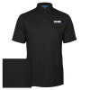 Thumbnail image for  Black Performance Fine Jacquard Polo