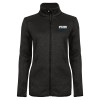 Thumbnail image for  Womens Black Heather Fleece Jacket