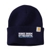 Thumbnail image for  Carhartt Navy Knit Beanie w/Cuff