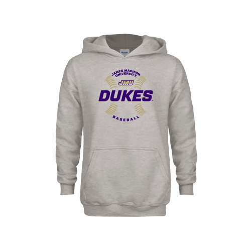 James Madison Youth Grey Fleece Ho