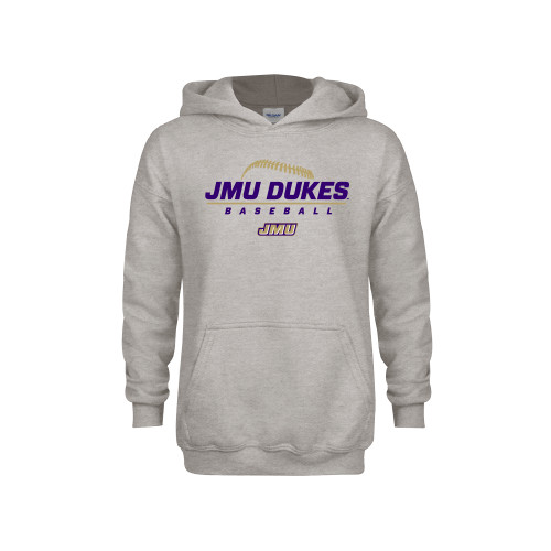 James Madison Youth Grey Fleece Ho