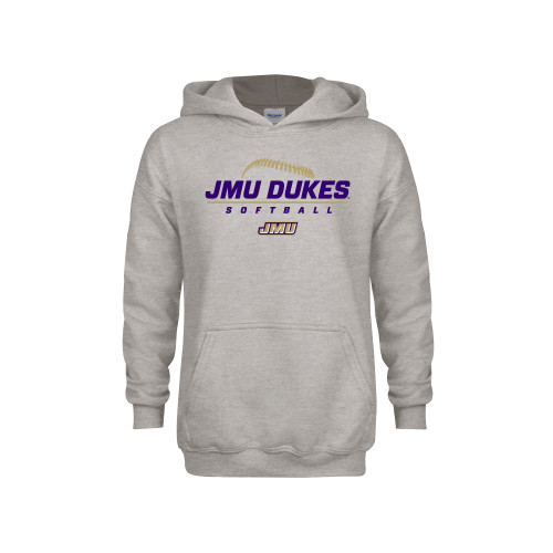 James Madison Youth Grey Fleece Ho