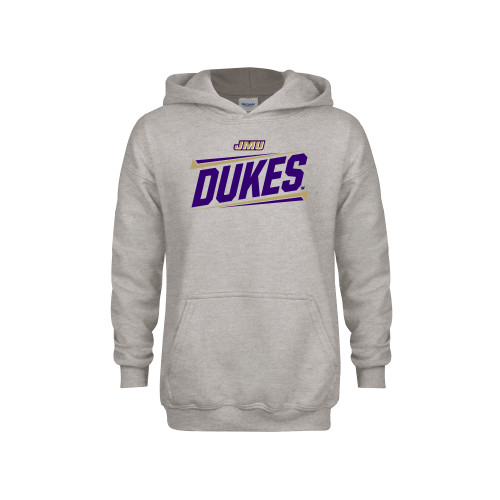 James Madison Youth Grey Fleece Ho