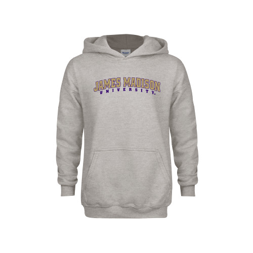 James Madison Youth Grey Fleece Ho