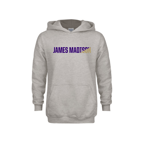 James Madison Youth Grey Fleece Ho