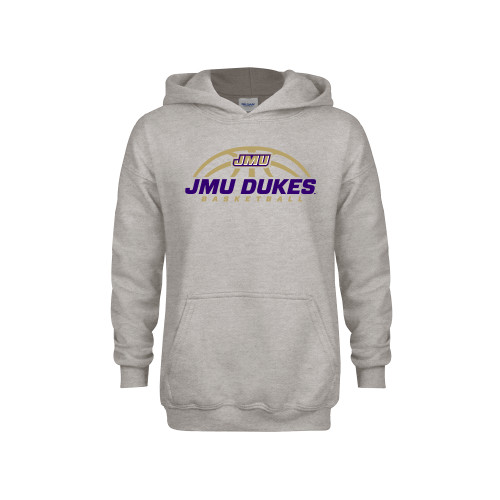 James Madison Youth Grey Fleece Ho