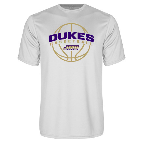 James Madison White Performance T