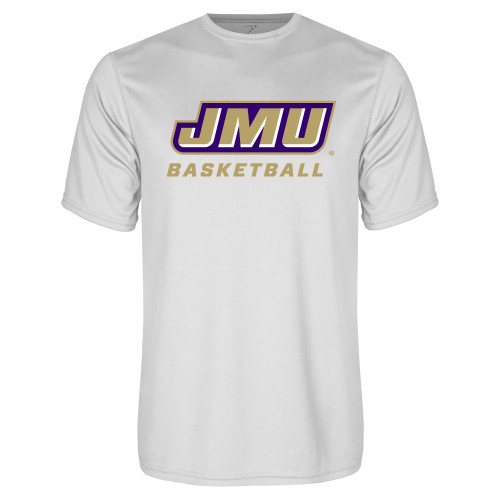 James Madison White Performance T