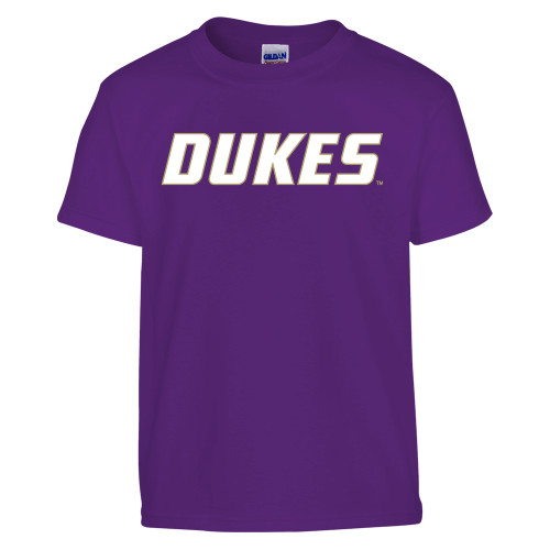 James Madison Youth Purple T Shirt