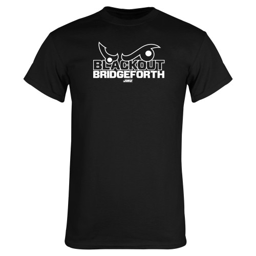  Black T Shirt - JMU Blackout Bridgeforth