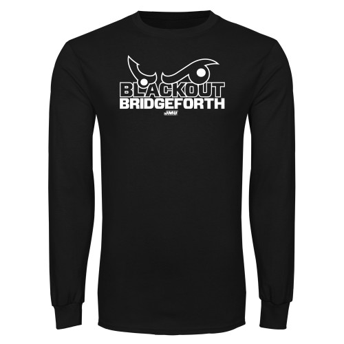  Black Long Sleeve T Shirt - JMU Blackout Bridgeforth