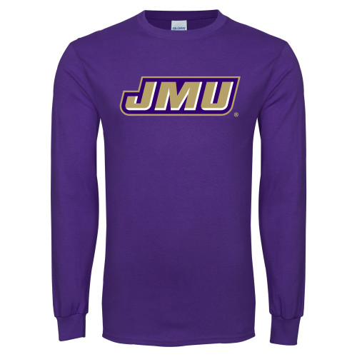  Purple Long Sleeve T Shirt - Primary Logo