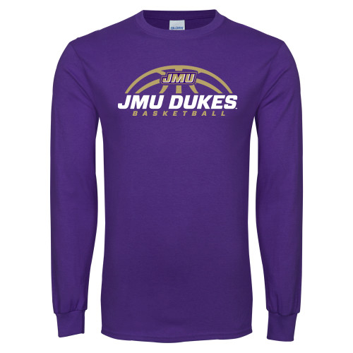 James Madison Purple Long Sleeve T Shi